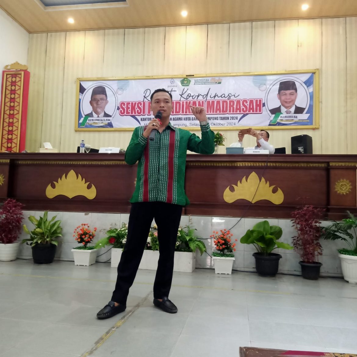 IWO Lampung Isi Materi Jurnalistik dalam Rakor Madrasah se-Bandarlampung