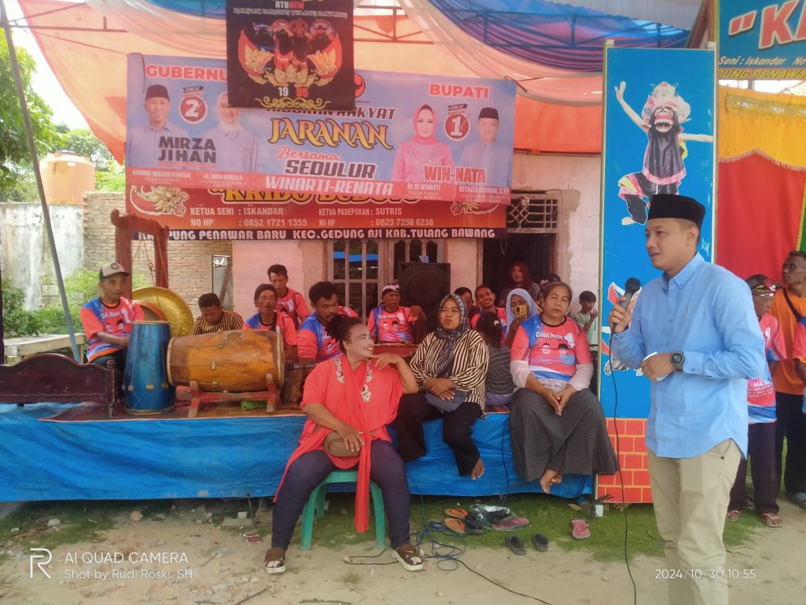 Cawabup Tuba Reynata Irawan Rangkul Tokoh Kesenian Kampung Panduan Rajawali