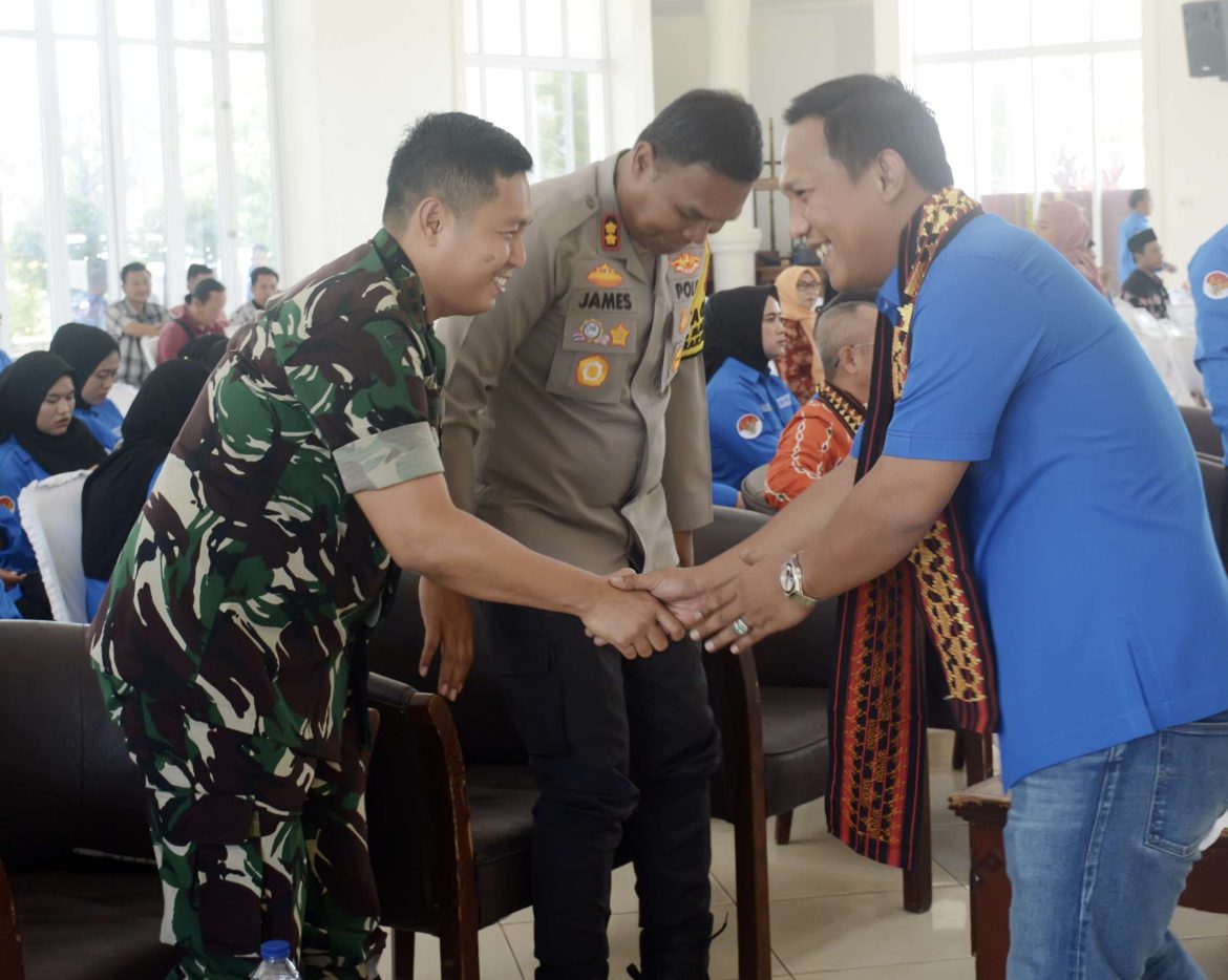Dandim 0426 Hadiri Pelantikan DPD KNPI Tulang Bawang 2024, Sinergi Pemuda dan TNI untuk Wujudkan Indonesia Emas