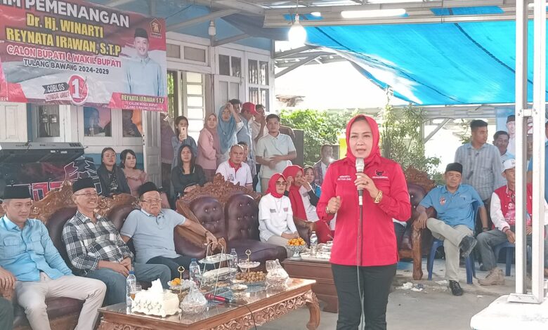 Pangeran Suri dan Bung Reynata Komitmen Lanjutkan Program BMW Pro Rakyat di Kecamatan Menggala