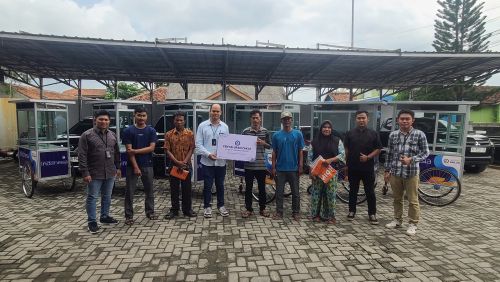BRI Peduli Branch Office BRI Tulang BawangBantu Pembangunan Masjid Rudhotul Auliya