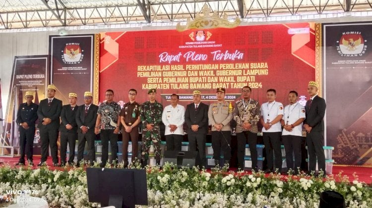 KPU Tubaba Gelar Rapat Pleno Terbuka Hasil Pilkada 27 November
