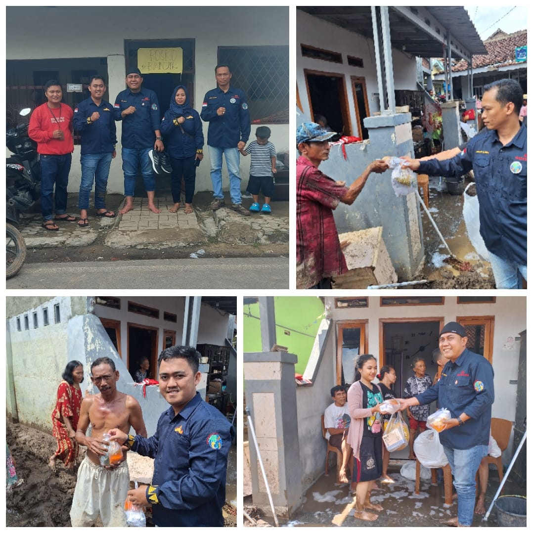 IWO Lampung Gerak Cepat Salurkan Bantuan ke Warga Terdampak Banjir