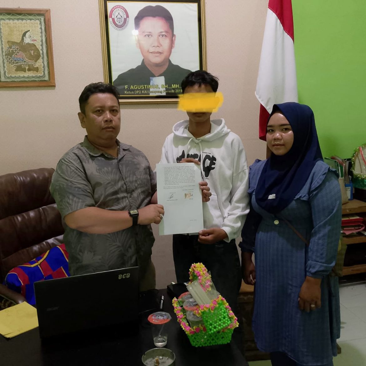 Korban Penganiayaan Anak Di Bawah Umur Datangi Lembaga Perlindungan Anak (LPA) Tuba