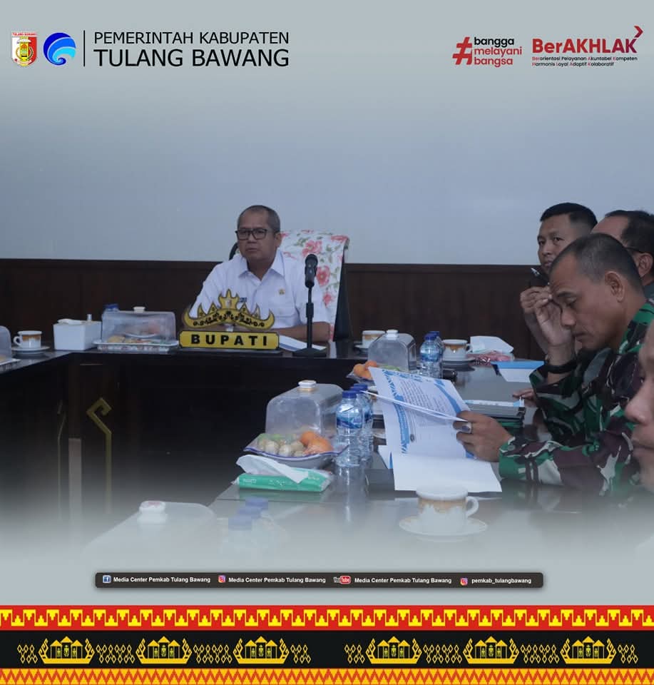 Pemkab Tulang Bawang Siap Lounchinh Makan Bergizi Gratis (MBG)