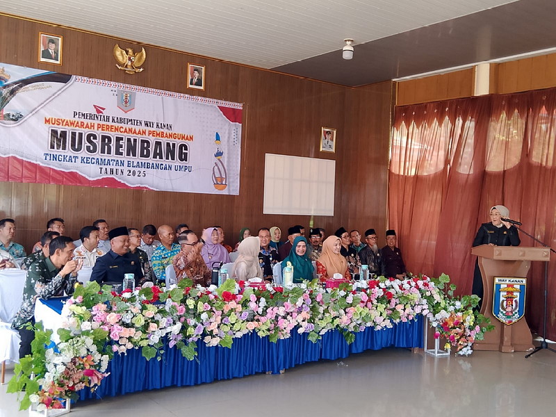 Kecamatan Blambangan Umpu Gelar Musrembang Bahas Kerusakan Jalan Akibat Kendaraan Melebihi Tonase