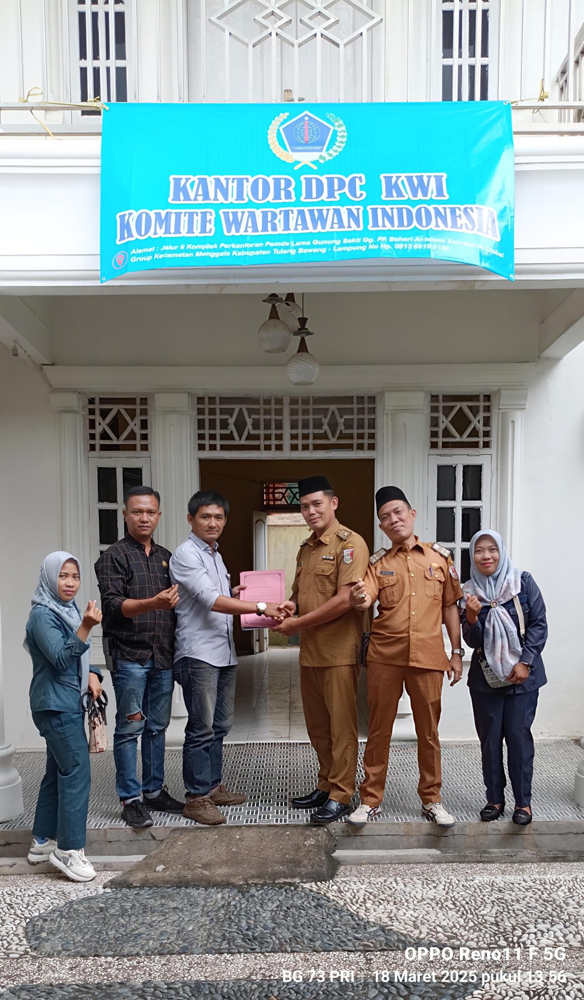 Resmi Organisasi Komite Wartawan Indonesia di Nakhoda Jepri Pratama