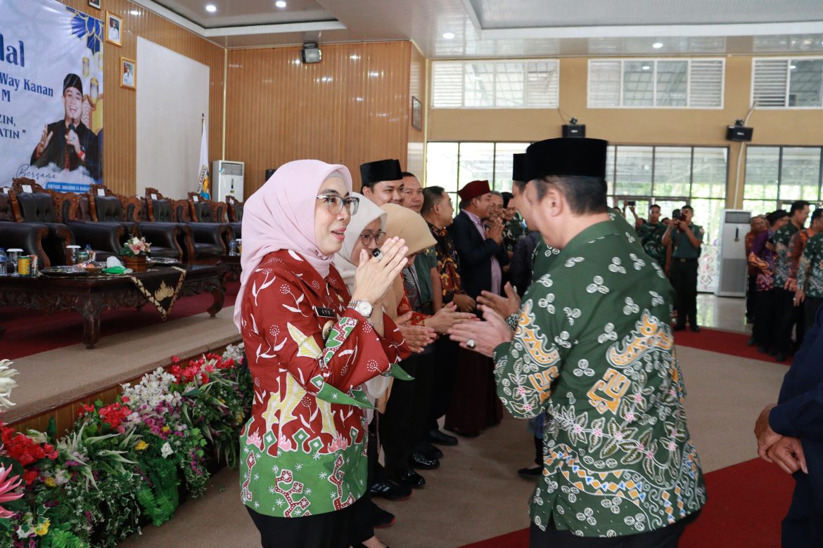 Pemkab Way Kanan Gelar Acara Halal Bihalal Dalam Rangka Idul Fitri