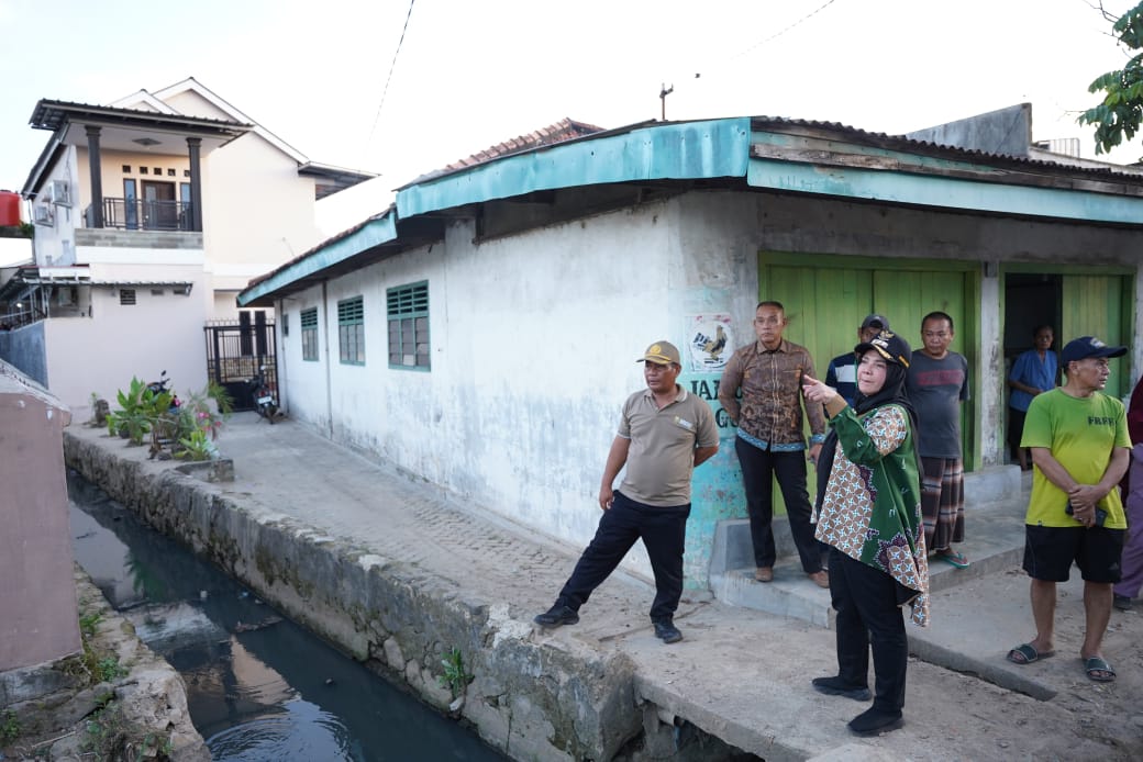 Pemerintah Kota Bandar Lampung Buat Saluran Air Baru di Panjang Utara