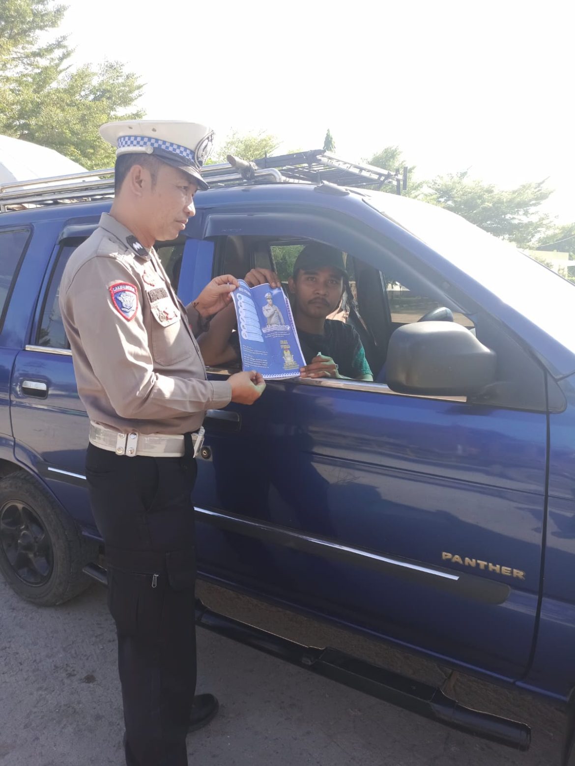 Satlantas Polres Tulang Bawang Optimalkan Sosialisasi Tentang Bahaya dan Pencegahan ODOL