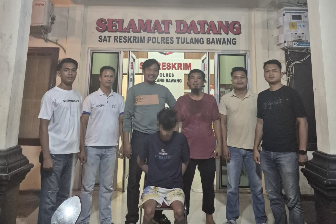 Tekab 308 Presisi Polres Tulang Bawang Tangkap Pelaku Kekerasan Seksual dan Pemerasan di Areal Perkebunan Sawit