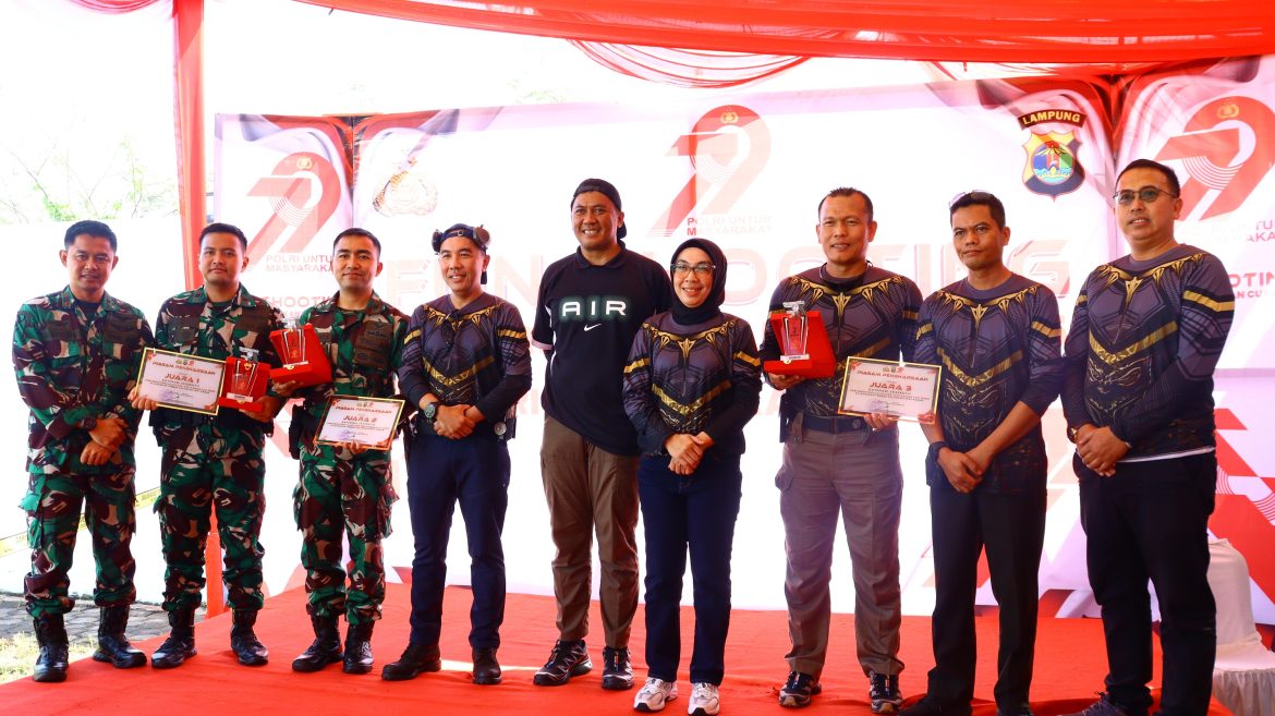 Fun Shooting Polres Way Kanan Cup 2025 Dihadiri Langsung Bupati Way Kanan Ayu Asalasiyah S,Ked