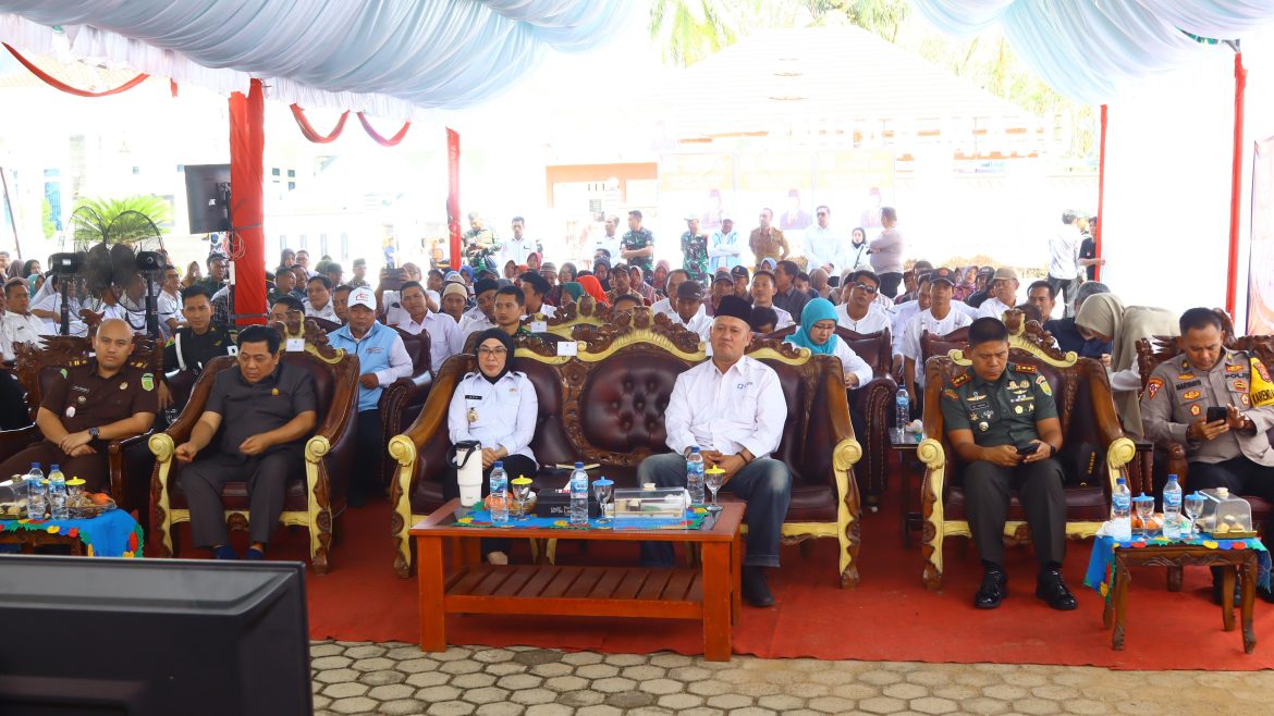 Bupati Way Kanan, Ayu Asalasiyah, S.Ked., menghadiri Kegiatan Launching Koperasi Desa Merah Putih di Balai Kampung Balai Kampung Nuar Maju, Kecamatan Buay Bahuga