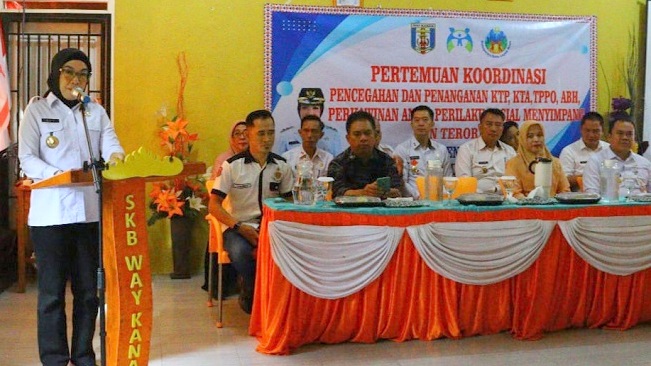 Pemkab Way Kanan Koordinasi Pencegahan Kekerasan Terhadap Anak