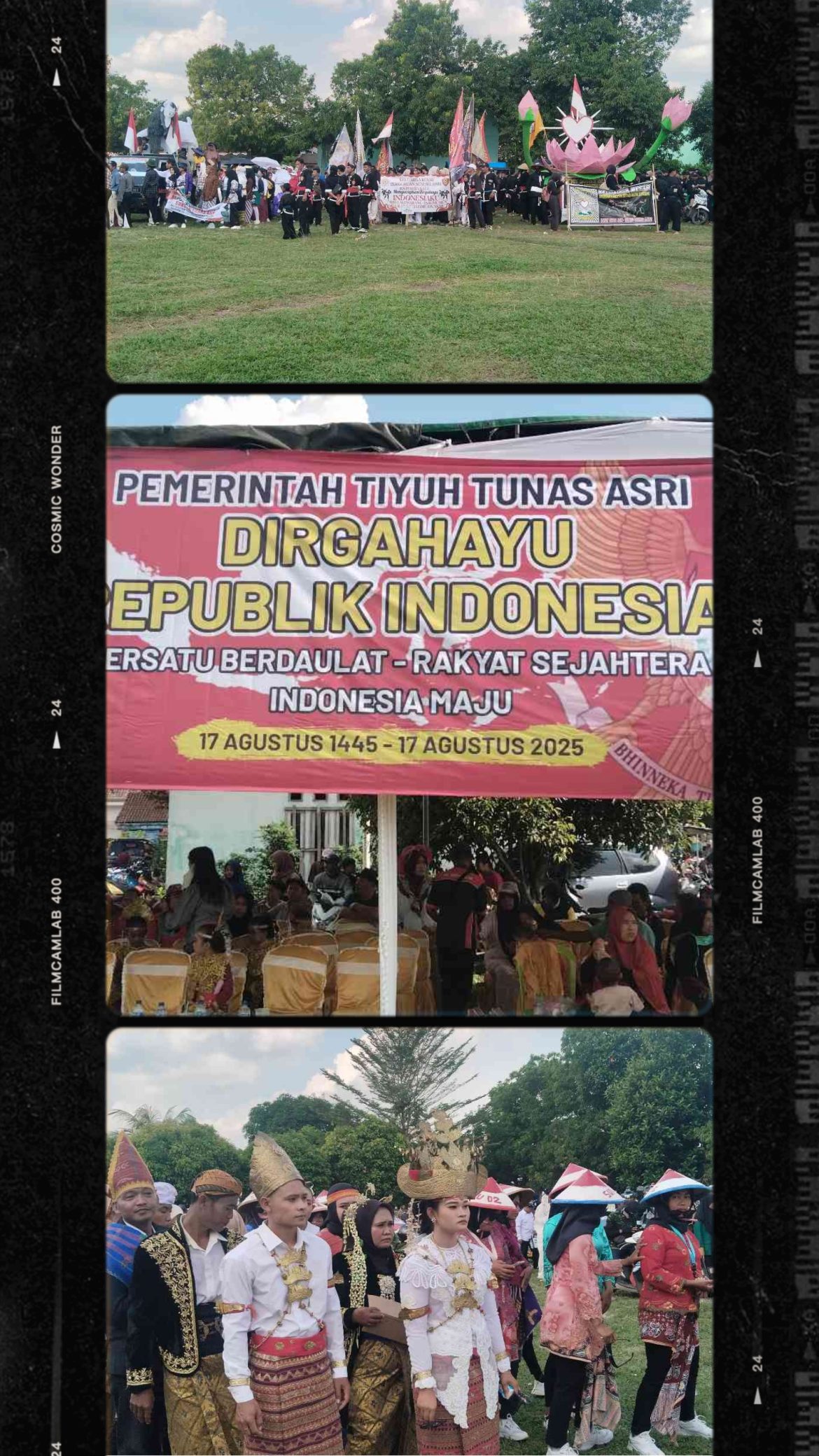 Tiyuh Tunas Asri Sukses Gelar Karnaval Dengan Tema Berdaulat Rakyat Sejahtera Indonesia Maju Peringati HUT Kemerdekaan Ri Ke 80 Tahun